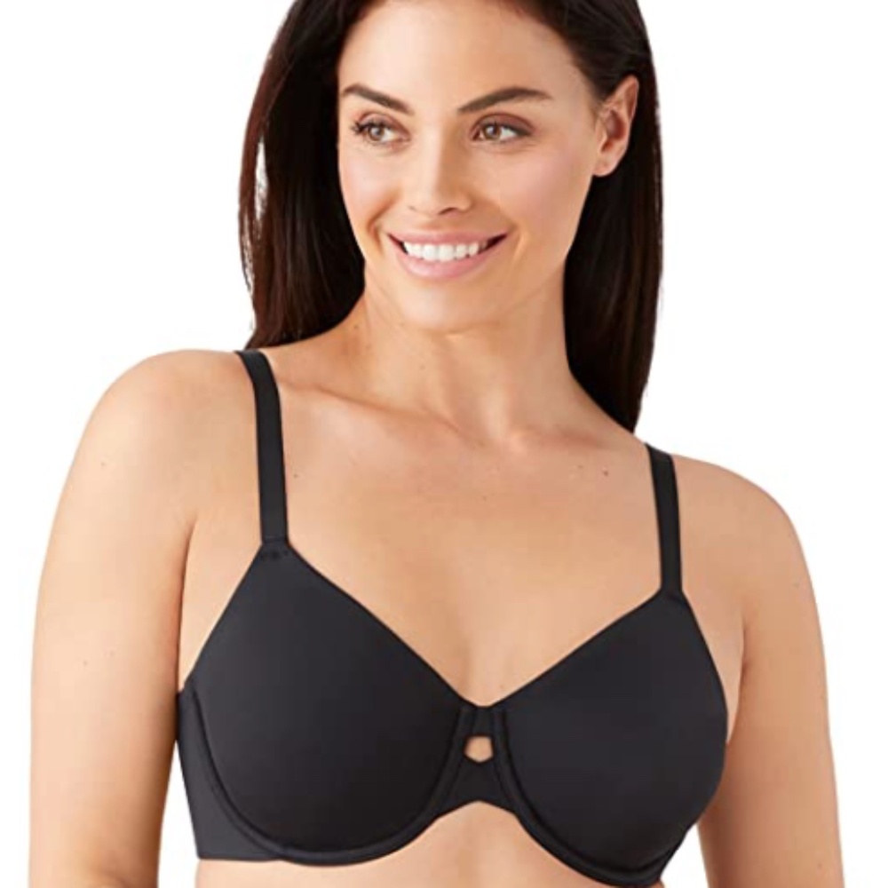 Wacoal Women's Superbly Smooth Underwire Bra, Black, 40DDD NWT